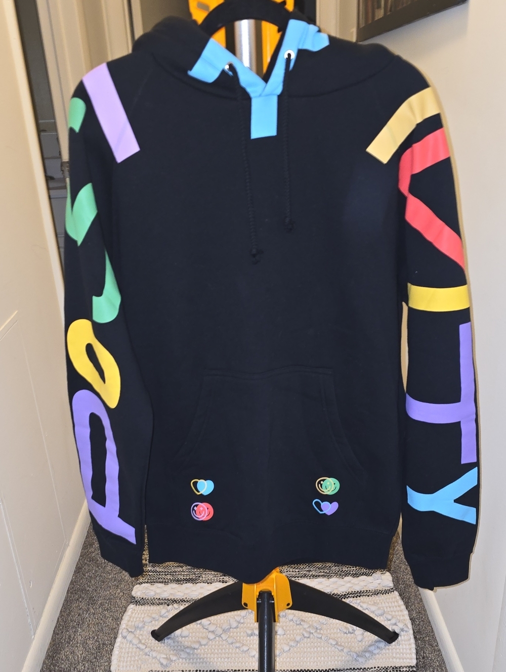 NWOT DT Spread Positivity Hoodie
